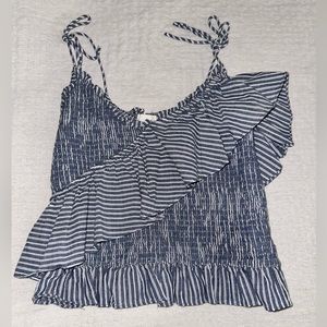 Impeccable Pig Seersucker Spaghetti Strap Top